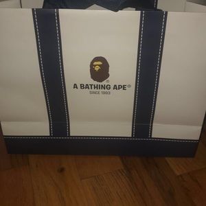 A Bathing Ape T-Shirt. Never worn. Size: Medium